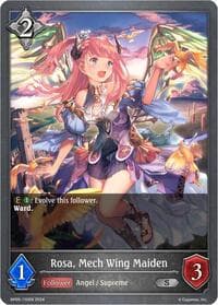 Rosa, Mech Wing Maiden - BP05: Omens Eternal - Shadowverse: Evolve card
