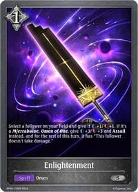 Enlightenment - BP05: Omens Eternal - Shadowverse: Evolve card
