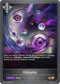 Gliesaray - P54 (Foil) - BP05: Omens Eternal - Shadowverse: Evolve card