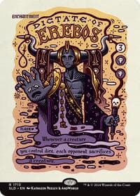 Dictate of Erebos - Secret Lair Drop Series - Magic: The Gathering card