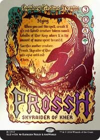 Prossh, Skyraider of Kher (Rainbow Foil) - Secret Lair Drop Series - Magic: The Gathering card