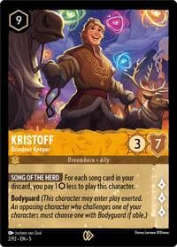Kristoff - Reindeer Keeper - Disney Lorcana Promo Cards - Disney Lorcana card