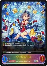 Crystalia Tia - Shadowverse: Evolve Promo Cards - Shadowverse: Evolve card