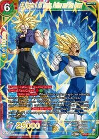 SS Vegeta & SS Trunks, Father and Son Power - Legend of the Dragon Balls - Dragon Ball Super: Masters card