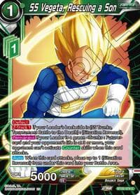 SS Vegeta, Rescuing a Son - Legend of the Dragon Balls - Dragon Ball Super: Masters card