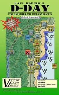 Paul Koenig's D-Day: American Beaches - Victory Point Games - Boardgames card