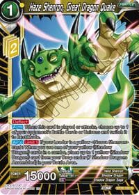 Haze Shenron, Great Dragon Quake - Legend of the Dragon Balls - Dragon Ball Super: Masters card