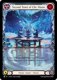 Second Tenet of Chi: Moon - LGS301 - Flesh and Blood: Promo Cards - Flesh and Blood TCG card