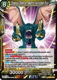 Oceanus Shenron, Mighty Hurricane Fury - Legend of the Dragon Balls - Dragon Ball Super: Masters card