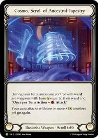 Cosmo, Scroll of Ancestral Tapestry - LGS298 - Flesh and Blood: Promo Cards - Flesh and Blood TCG card
