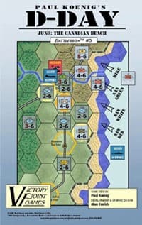 Paul Koenig's D-Day: Canadian Beach - Victory Point Games - Boardgames card