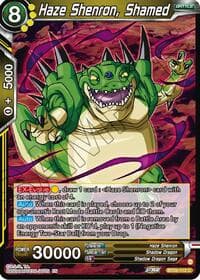Haze Shenron, Shamed - Legend of the Dragon Balls - Dragon Ball Super: Masters card