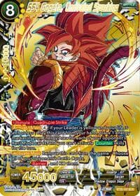 SS4 Gogeta, Unrivaled Sparking - Legend of the Dragon Balls - Dragon Ball Super: Masters card