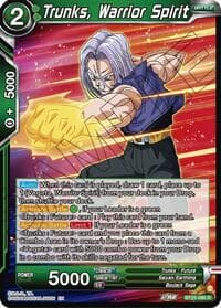 Trunks, Warrior Spirit - Legend of the Dragon Balls - Dragon Ball Super: Masters card
