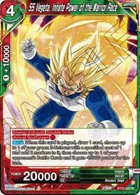 SS Vegeta, Innate Power of the Warrior Race - Legend of the Dragon Balls - Dragon Ball Super: Masters card
