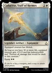 Caduceus, Staff of Hermes - Universes Beyond: Assassin's Creed - Magic: The Gathering card