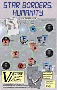 Star Borders: Humanity - Victory Point Games - Boardgames card