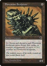 Flowstone Sculpture - Tempest - Magic: The Gathering card