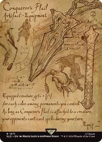 Conqueror's Flail - Secret Lair Drop Series - Magic: The Gathering card