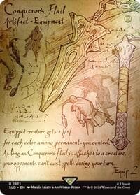 Conqueror's Flail (Rainbow Foil) - Secret Lair Drop Series - Magic: The Gathering card