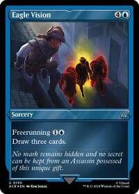 Eagle Vision (Foil Etched) - Universes Beyond: Assassin's Creed - Magic: The Gathering card
