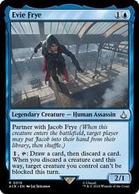 Evie Frye - Universes Beyond: Assassin's Creed - Magic: The Gathering card