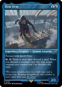 Evie Frye (Foil Etched) - Universes Beyond: Assassin's Creed - Magic: The Gathering card