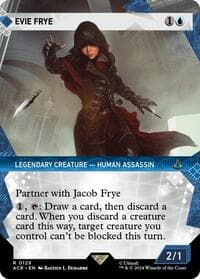 Evie Frye (Showcase) - Universes Beyond: Assassin's Creed - Magic: The Gathering card