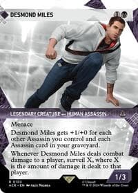 Desmond Miles (Showcase) - Universes Beyond: Assassin's Creed - Magic: The Gathering card