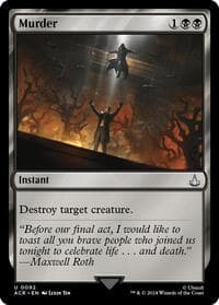 Murder - Universes Beyond: Assassin's Creed - Magic: The Gathering card