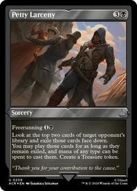 Petty Larceny (Foil Etched) - Universes Beyond: Assassin's Creed - Magic: The Gathering card