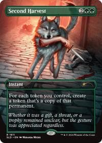Second Harvest (1611) - Secret Lair Drop Series - Magic: The Gathering card