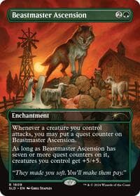 Beastmaster Ascension - Secret Lair Drop Series - Magic: The Gathering card