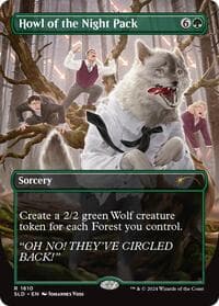Howl of the Night Pack - Secret Lair Drop Series - Magic: The Gathering card