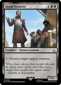 Royal Assassin - Universes Beyond: Assassin's Creed - Magic: The Gathering card