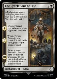 The Revelations of Ezio - Universes Beyond: Assassin's Creed - Magic: The Gathering card