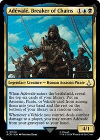 Adewale, Breaker of Chains - Universes Beyond: Assassin's Creed - Magic: The Gathering card