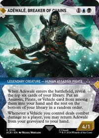 Adewale, Breaker of Chains (Showcase) - Universes Beyond: Assassin's Creed - Magic: The Gathering card