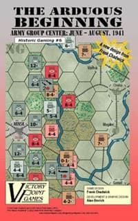 The Arduous Beginning - Victory Point Games - Boardgames card