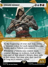 Edward Kenway (Showcase) - Universes Beyond: Assassin's Creed - Magic: The Gathering card