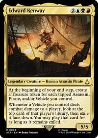 Edward Kenway - Universes Beyond: Assassin's Creed - Magic: The Gathering card