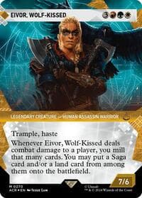 Eivor, Wolf-Kissed (Showcase) (Textured Foil) - Universes Beyond: Assassin's Creed - Magic: The Gathering card