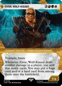 Eivor, Wolf-Kissed (Showcase) - Universes Beyond: Assassin's Creed - Magic: The Gathering card