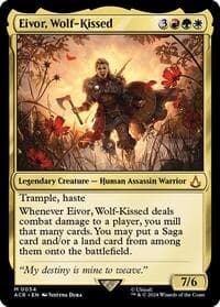 Eivor, Wolf-Kissed - Universes Beyond: Assassin's Creed - Magic: The Gathering card