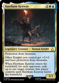 Haytham Kenway - Universes Beyond: Assassin's Creed - Magic: The Gathering card