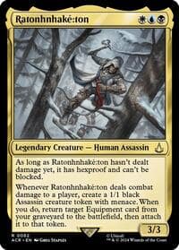 Ratonhnhake:ton - Universes Beyond: Assassin's Creed - Magic: The Gathering card