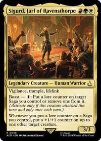 Sigurd, Jarl of Ravensthorpe - Universes Beyond: Assassin's Creed - Magic: The Gathering card