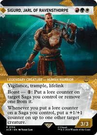 Sigurd, Jarl of Ravensthorpe (Showcase) - Universes Beyond: Assassin's Creed - Magic: The Gathering card