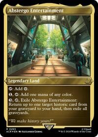 Abstergo Entertainment (Foil Etched) - Universes Beyond: Assassin's Creed - Magic: The Gathering card