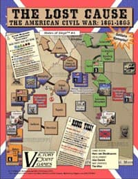 The Lost Cause - Victory Point Games - Boardgames card